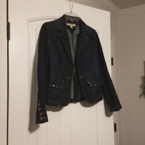Vintage Tommy Hilfiger denim blazer
